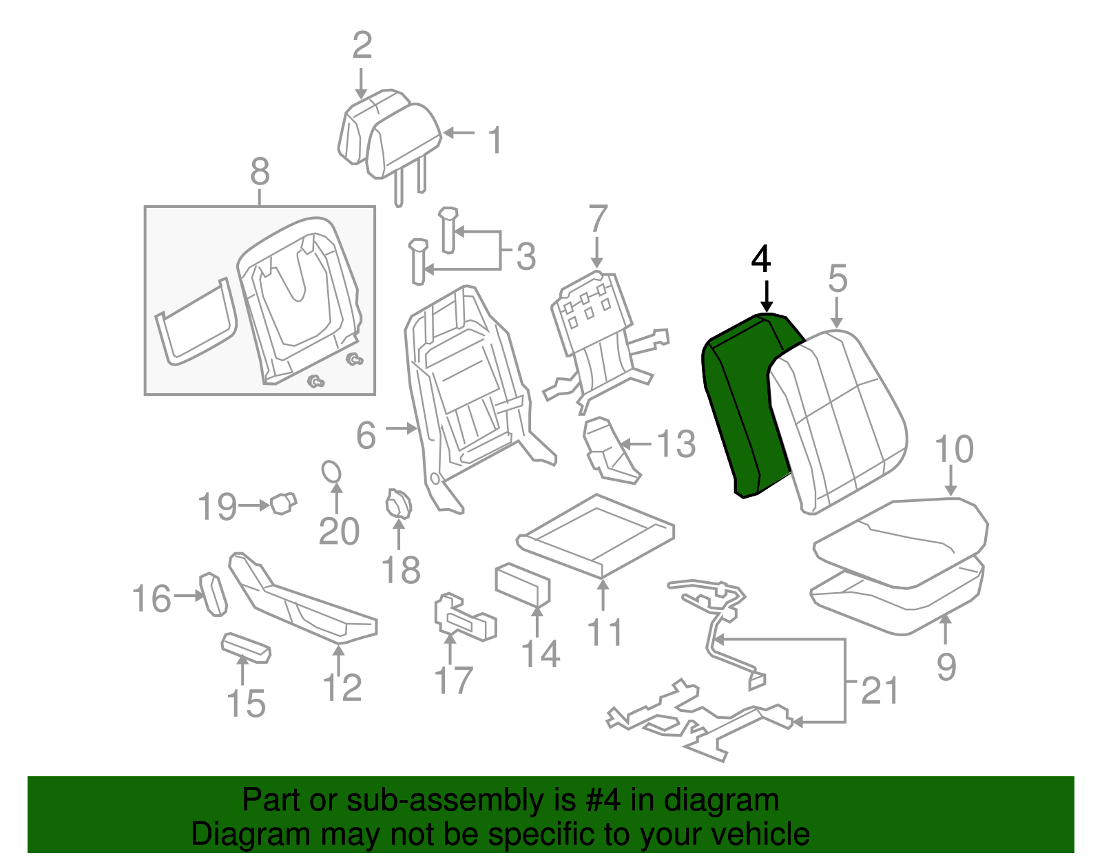 Pad - GM (92207960)