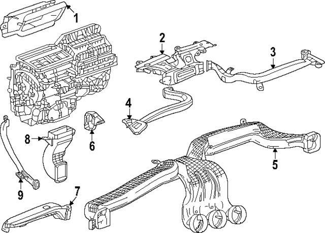 2024 Chevrolet Blazer EV Intake Duct 26502866 GM | GMPartsDirect.com