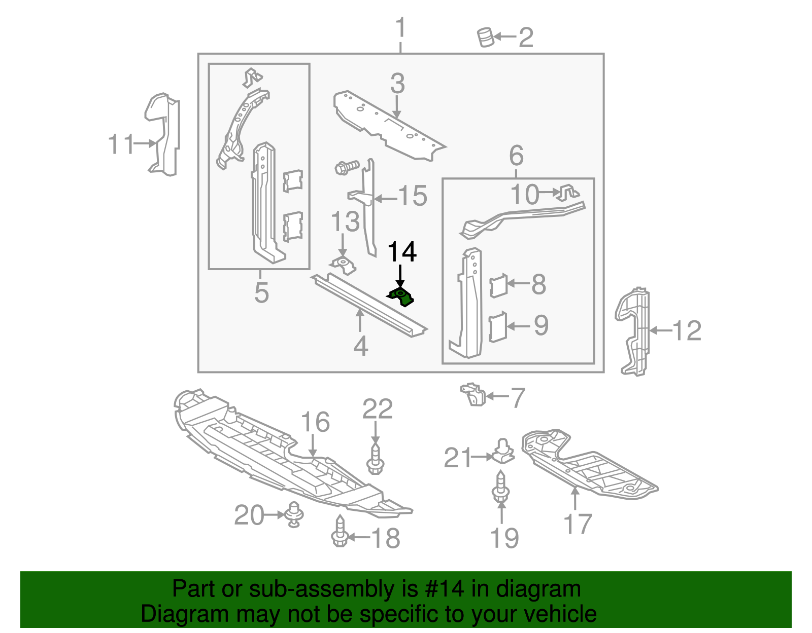 Mount Bracket - Toyota (53229-08010)