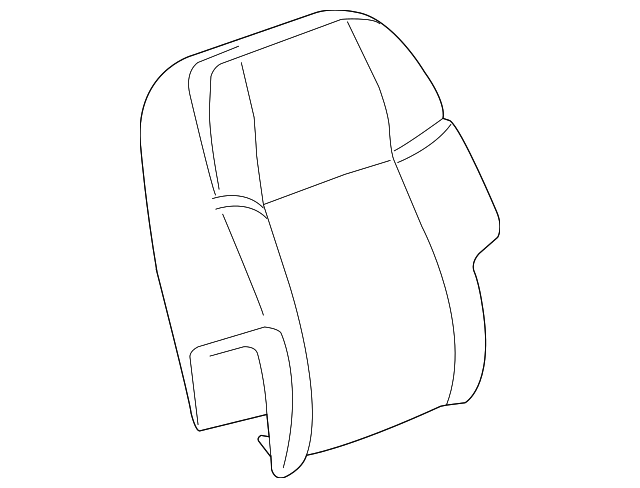 Seat Back Pad - GM (89043057)