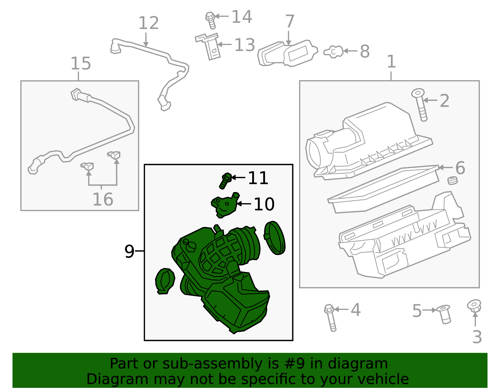 Air Cleaner Outlet Duct - GM (84024042)