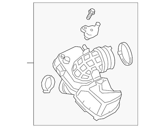 Air Cleaner Outlet Duct - GM (84024042)