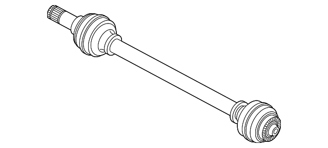 33208695488 - 2019-2024 BMW X4 Axle Assembly (33-20-8-695-488 