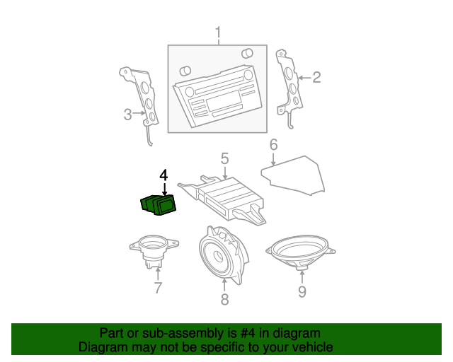 20082011 Toyota Auxiliary Jack 8619048010 Toyota of Des Moines Parts