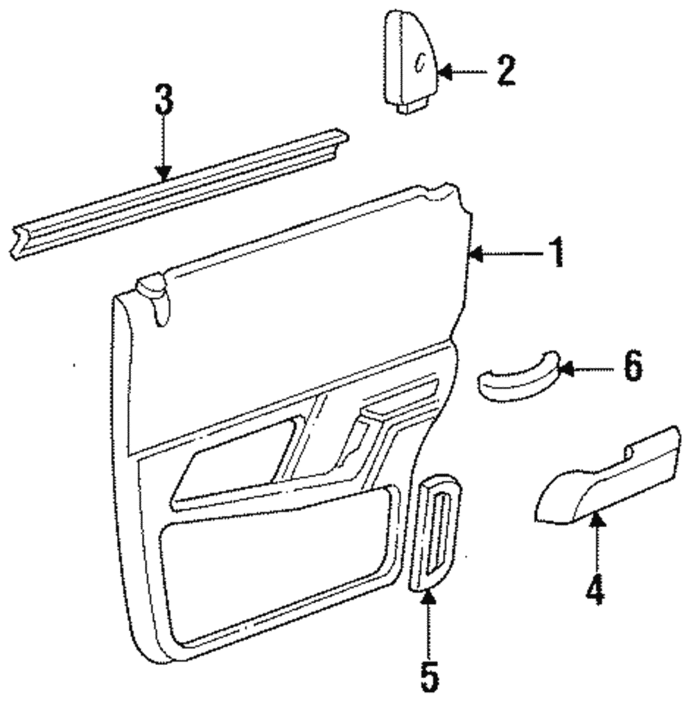 Reflector - Ford (E83Z-5423820-B)