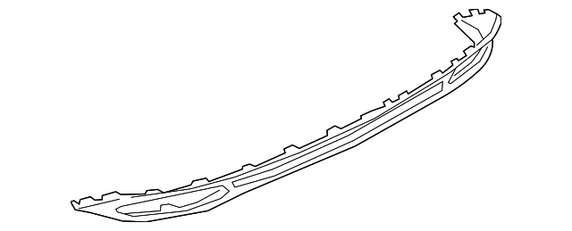 2019-2023 Audi A6 Quattro Valance Panel 4K0-807-521-B-RU6  