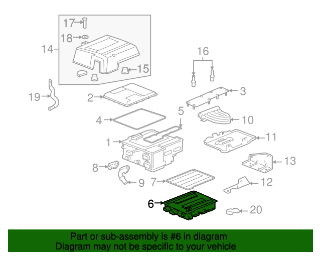 20082013 GM Accessory DC Power Control Module 24251562