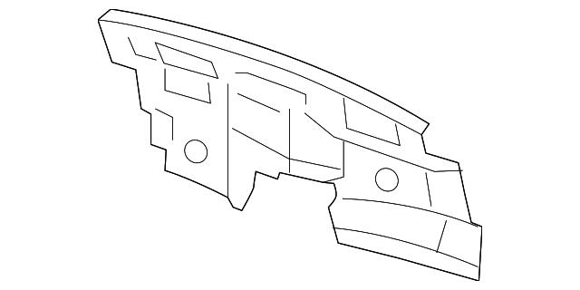 Dash Panel Interior Sound Barrier - GM (84012210)
