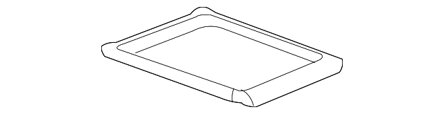 Underbody Rear Cross Sill Lower Reinforcement - GM (15104920)