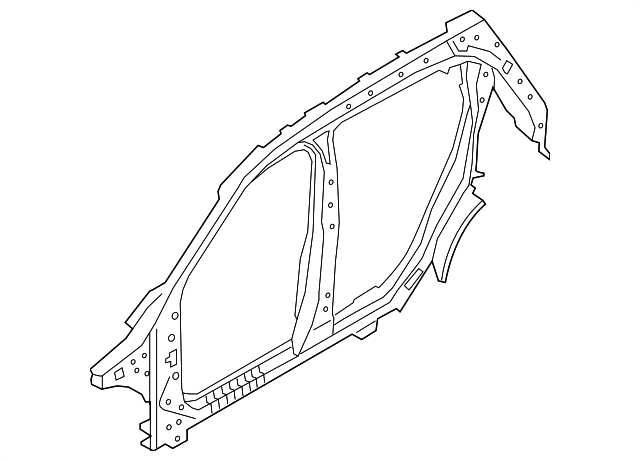 Genuine BMW 41-00-7-467-307 | Uniside Reinforcement | FREE Shipping on ...