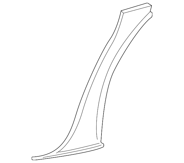 Lower Quarter Trim - Ford (YW7Z-5431013-AAA)