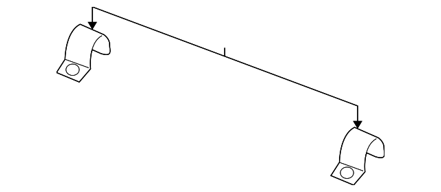 Clamp, Rear Stab Shf Insl - Cadillac (90304339)