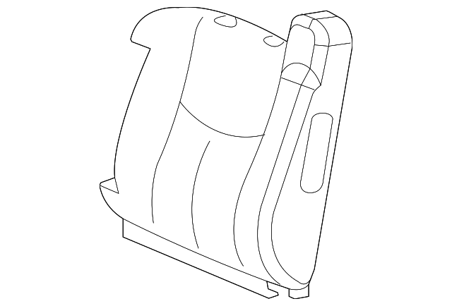 Seat Back Cushion Cover - GM (88943273)
