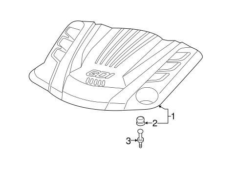 Original Hyundai 2013-2016 Genesis Coupe Cowl Panel Windshield Wiper Motor Cover