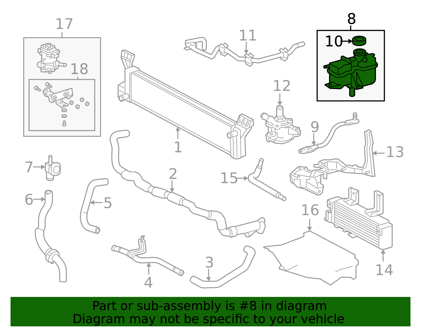 Reservoir Assembly - Toyota (G91H0-0E010)
