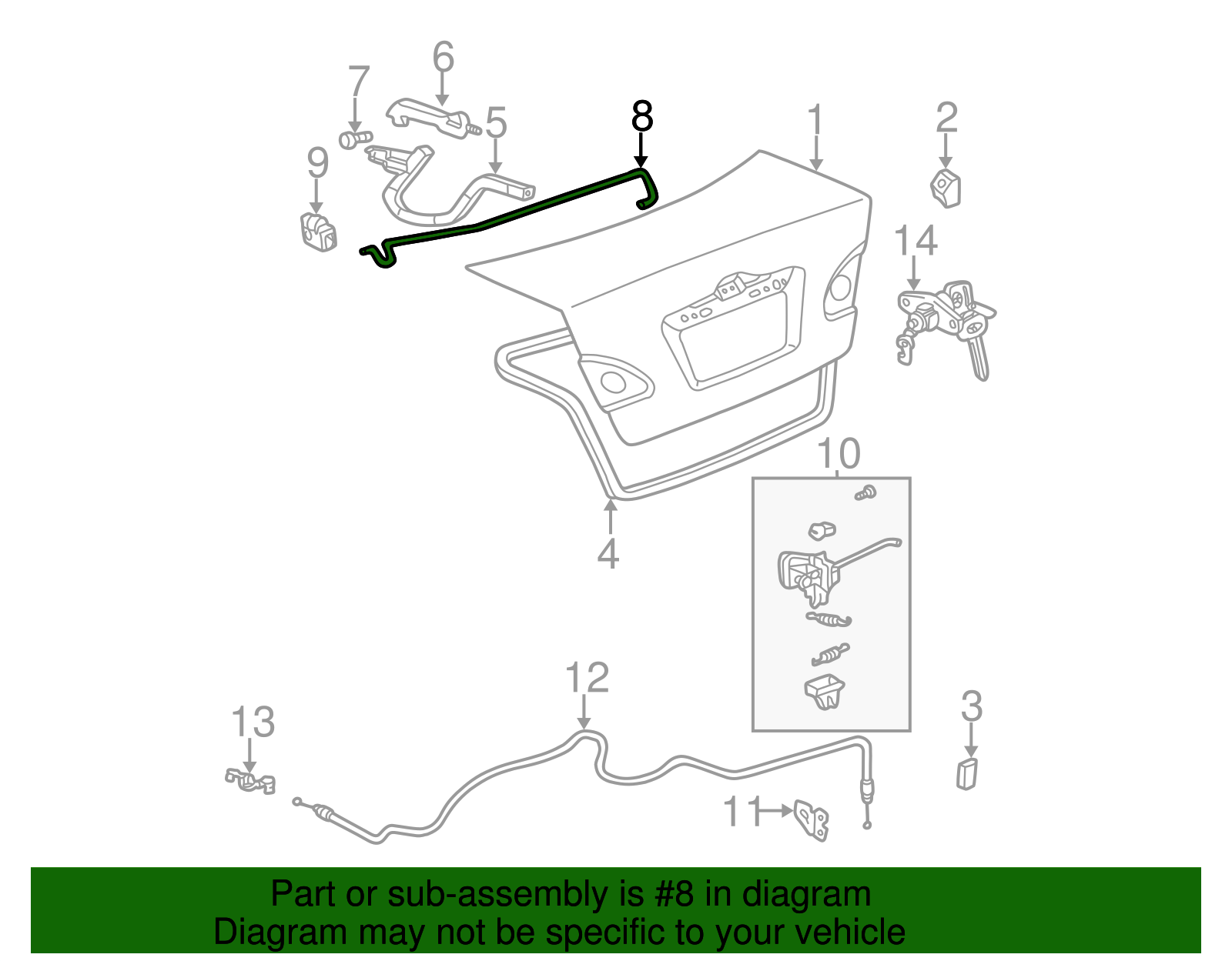 格安 2003-2008 Toyota Corolla Rear Trunk Torsion Bar L/Side テープ・マスキングテープ