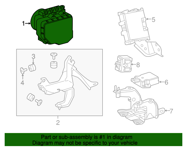 20162018 Lexus Actuator Assembly 4405024120 OEM Parts Online