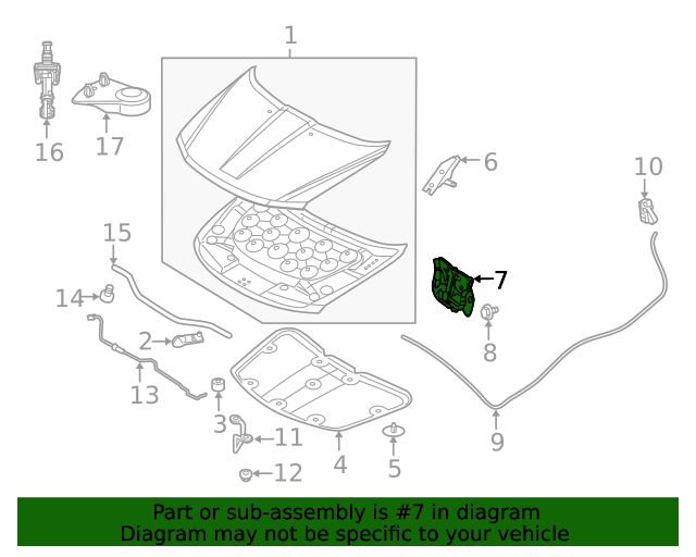 Chrysler Genuine 1LW72GS4AA Hood Decal