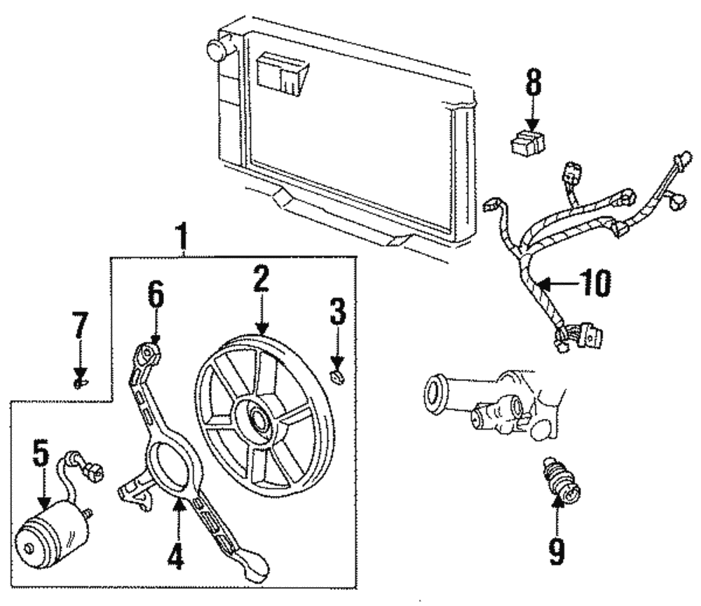 Fan Assembly - GM (12365355)