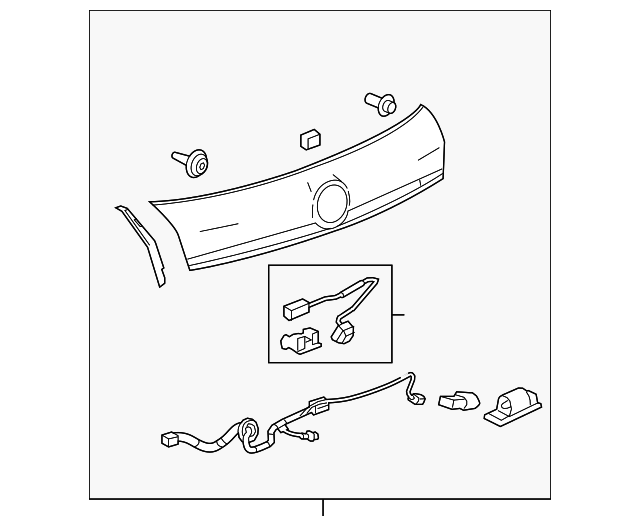 Liftgate Lower Applique - GM (95979092)