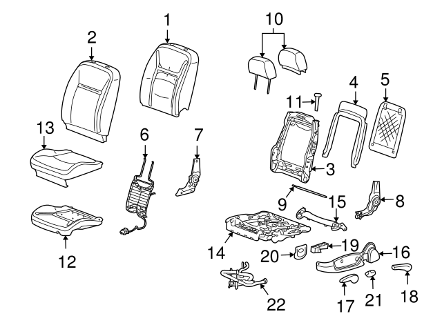 GM Genuine Parts 25689156 Rear Passenger Side Spring Seat Reinforcement GM Genuine Parts 25689156 Rear Passenger Side Spring Seat Reinforcement
