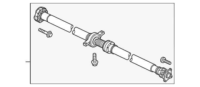 49300-2S500 - Drive Shaft Assembly 2011-2016 Kia Sportage | Kia.Parts Store