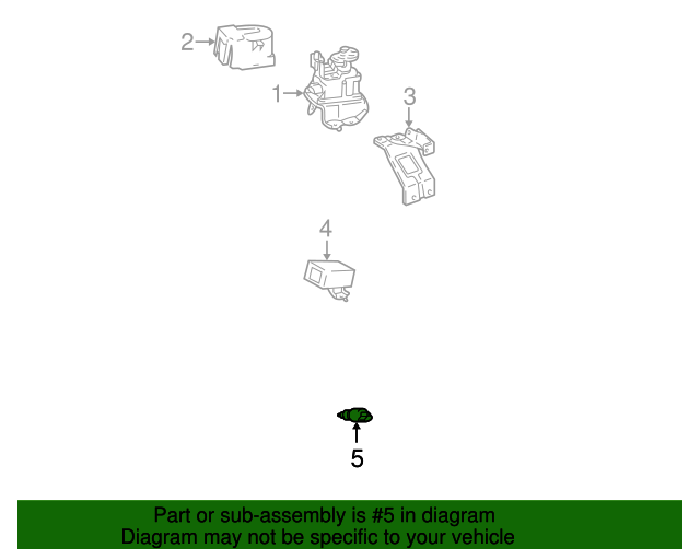 8463002041 Cruise Control Switch 20022008 Toyota OEM Genuine