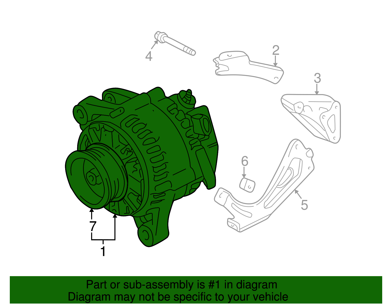 OEM Subaru Alternator Wire Cover WRX/STI - SSM Performance Parts