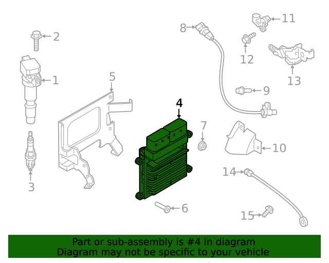 20192020 Hyundai Santa Fe Engine Control Module 391712GTC0