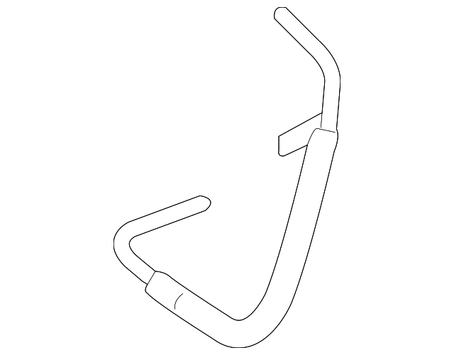 Genuine OEM Automatic Transmission Fluid Cooler Front Lower Line Part