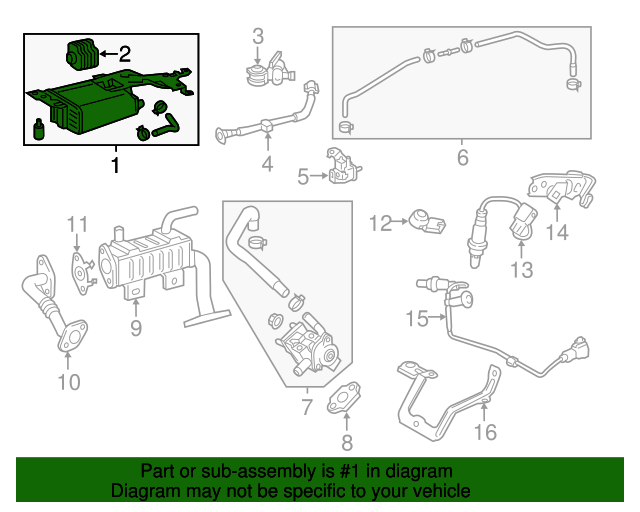 777400E050 Vapor Canister 20142019 Toyota Highlander Boch