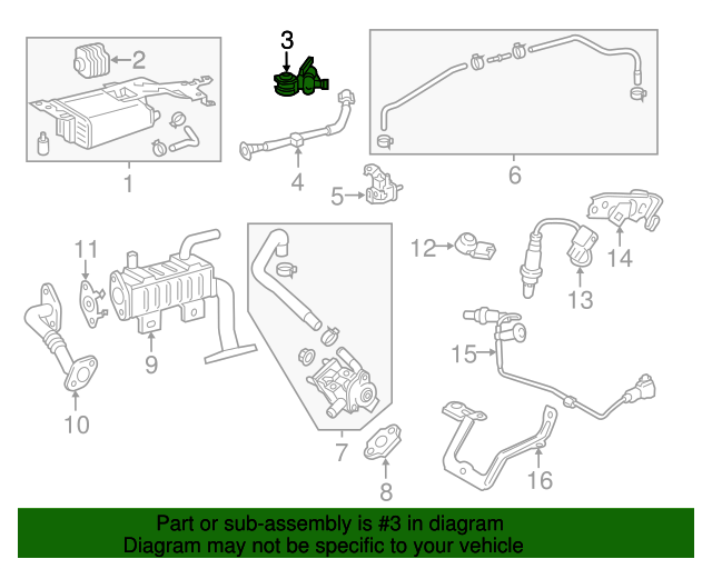 20062019 Toyota Highlander Vapor Canister Purge Solenoid 7771048020 Toyota Parts Center