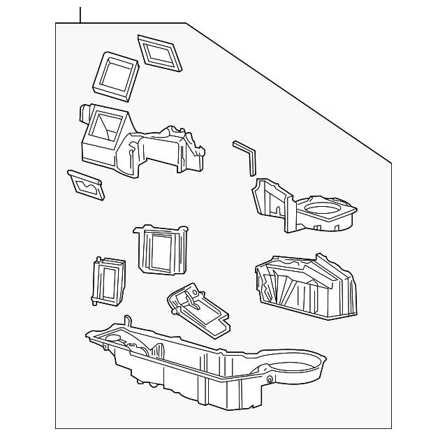 Housing Assembly - Ford (YL7Z-19B555-FA)