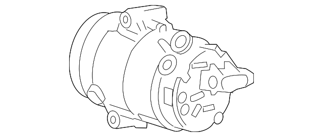 Air Conditioning Compressor - GM (19418170)