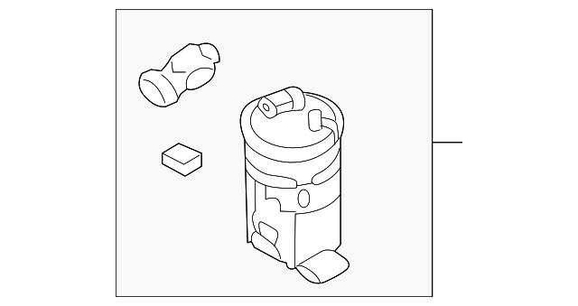 Fuel Pump and Level Sensor Module - GM (95037382)