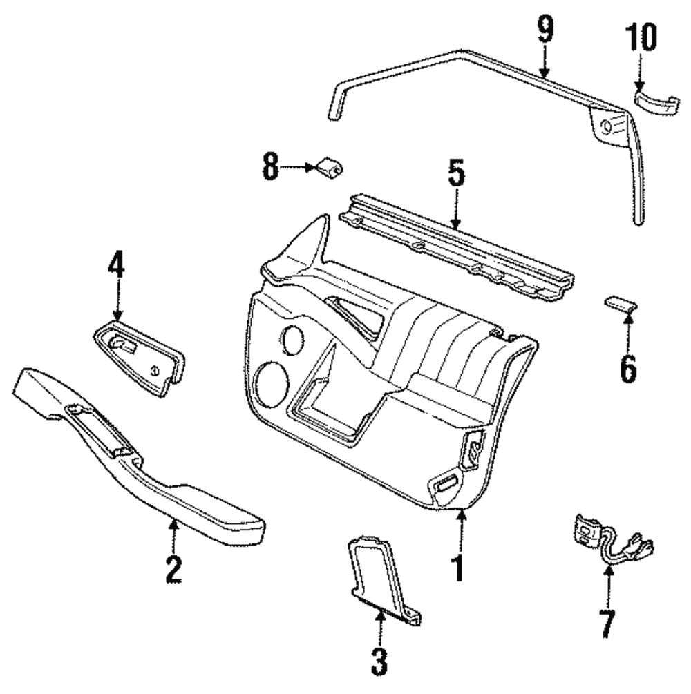 Ret F/D Tr / AT Belt                    *Black - GM (20481111)