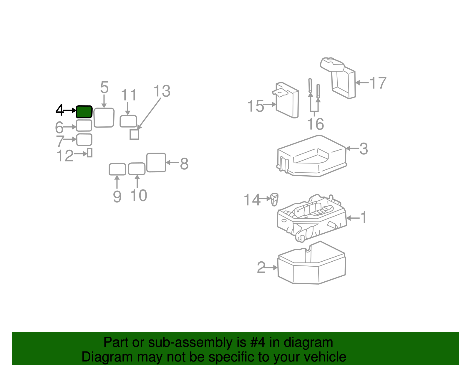 Horn Relay - Scion (90987-02022)