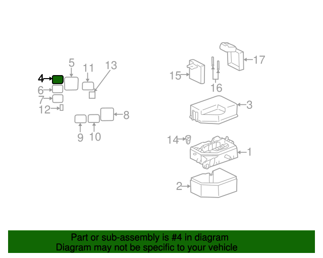 9098702022 Horn Relay 20022010 Toyota Boch Toyota South