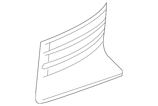 Cover Assembly, Vent Inl Opg  Left-hand *Left Cashmere *Cashmere - Cadillac (89026113)