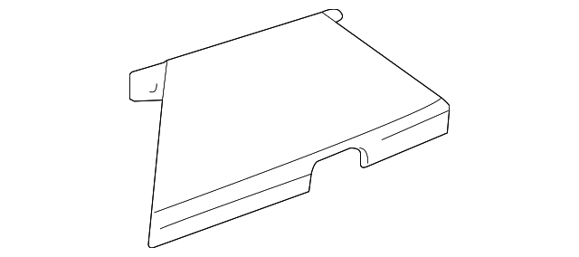Lid, Cargo Box Stow Box - Cadillac (89026110)