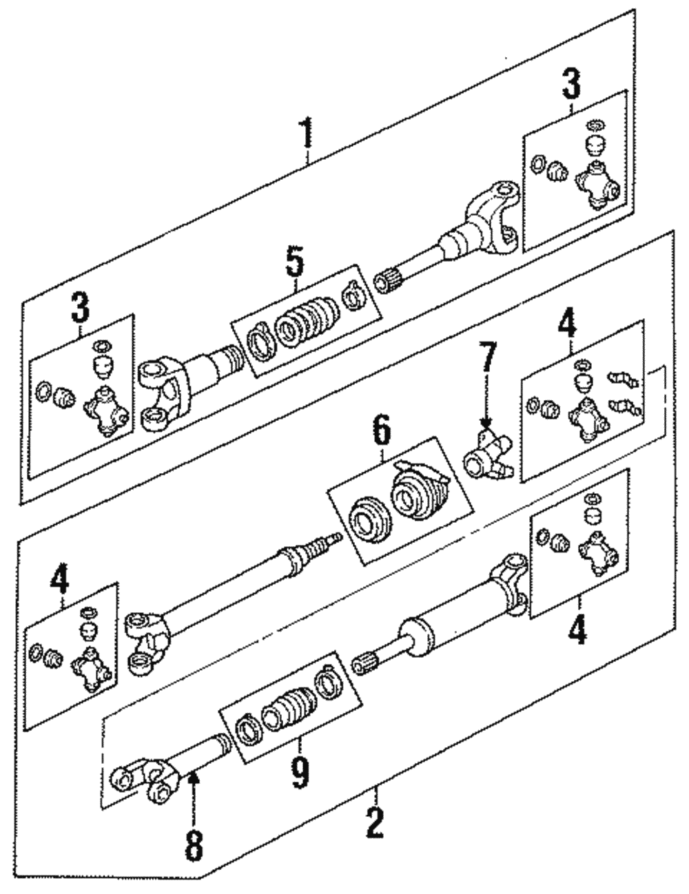 Axle Shaft - Ford (E83Z-4234-A)