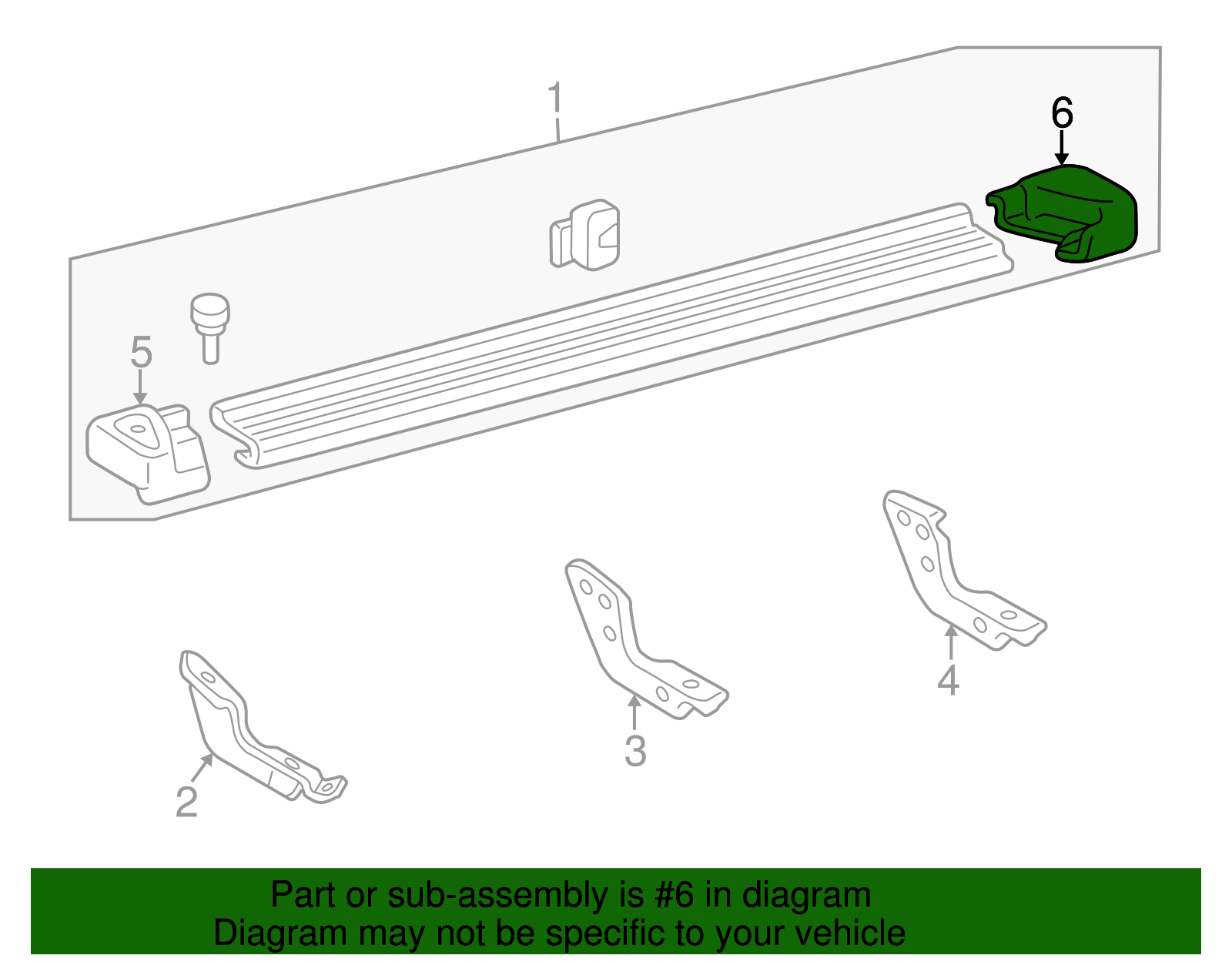End Cap - Toyota (51759-35060-B3)