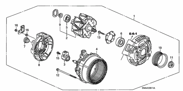 HONDA CONNECTOR 31105RAAA01 *GENUINE*