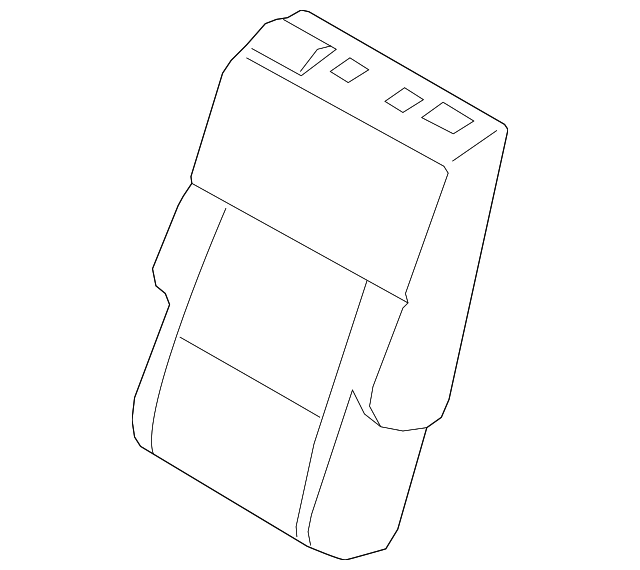 Seat Back Cover - Ford (LB5Z-7866600-TB)