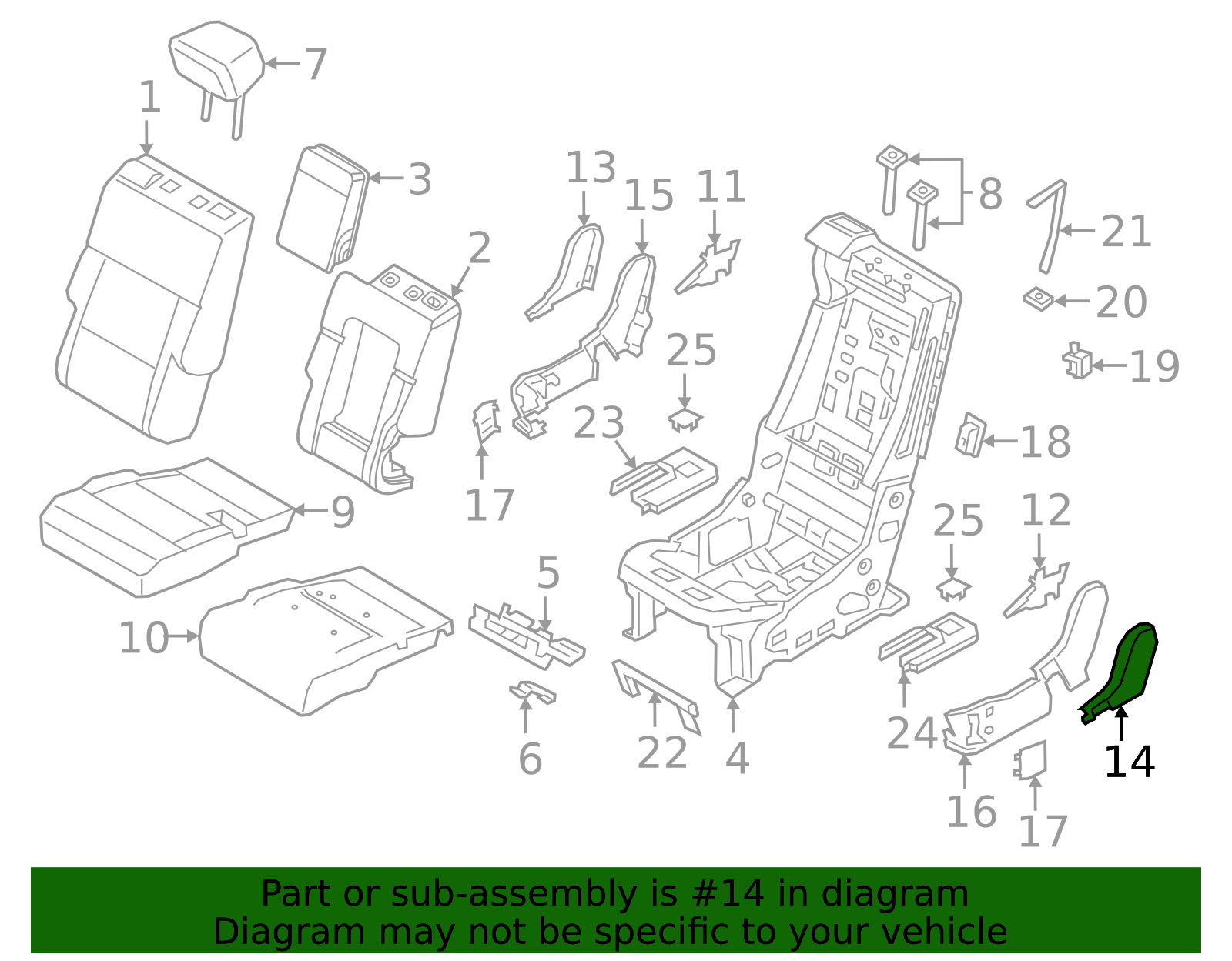 Pivot Cover - Ford (LB5Z-7867461-CA)