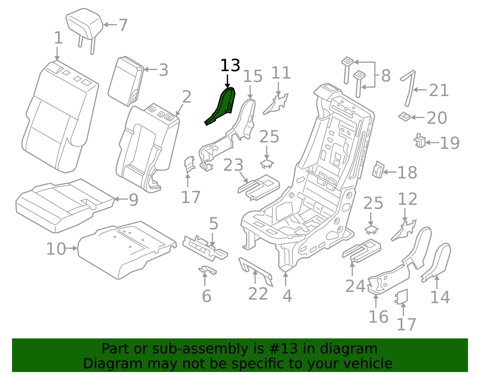 Pivot Cover - Ford (LB5Z-7867460-CA)