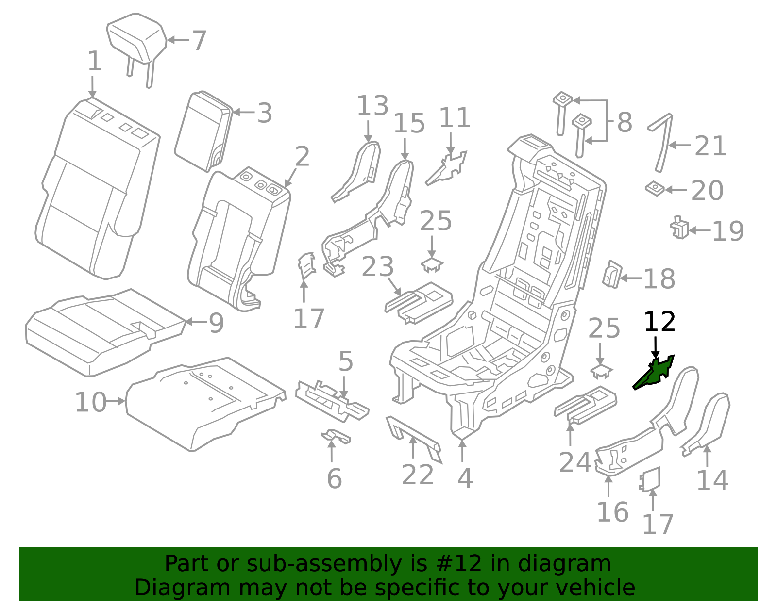 Pivot Cover - Ford (LB5Z-7861349-AK)