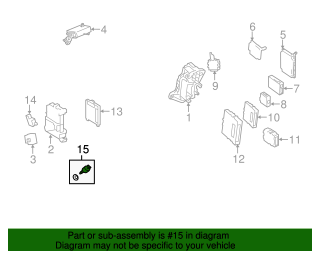 20082019 Toyota Brake Light Switch 8434069075 Toyota Parts
