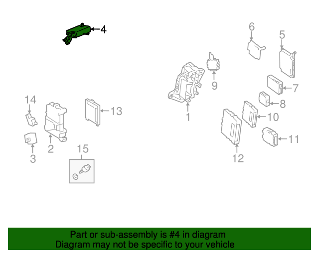 8965047412 Power Steering Control Module 20152017 Toyota Prius V OEM Genuine Toyota Parts