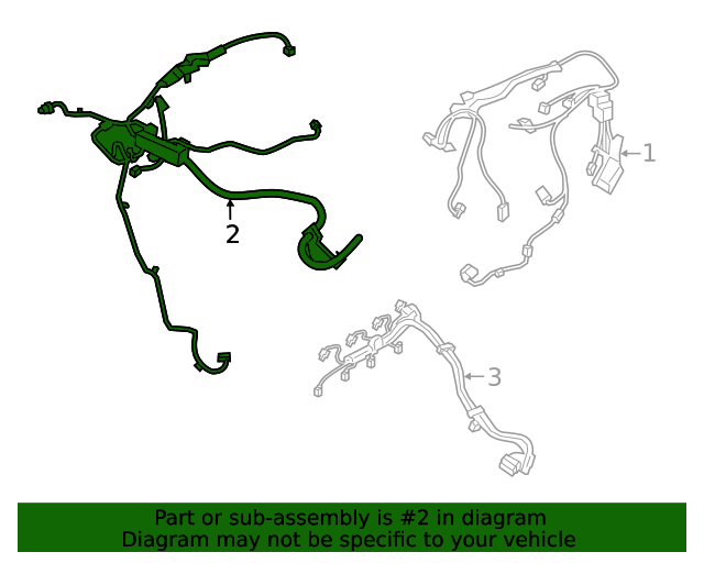Genuine BMW 12517562018 Wire Harness FREE Shipping on Most